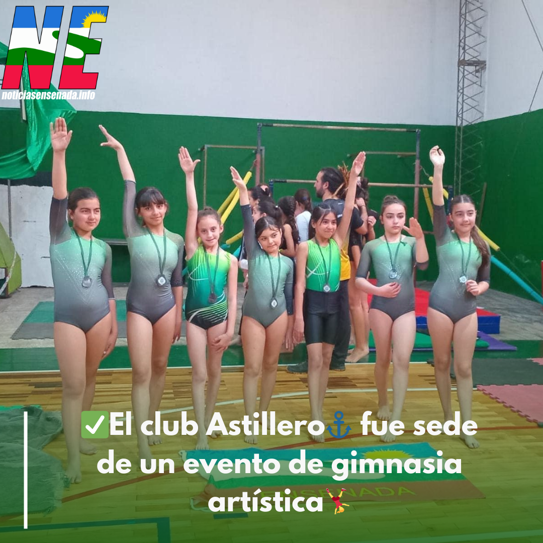 El club Astillero de Ensenada fue sede de un evento de gimnasia artística 